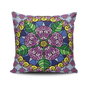 Aberto Design Funda de Cojín MANDALA-15 Multicolor